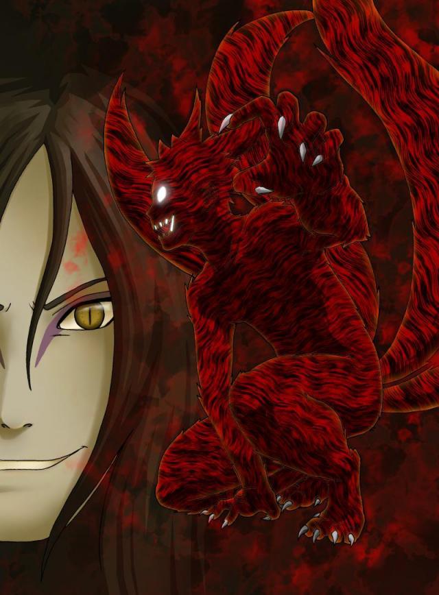 Orochimaru a Kyuubi