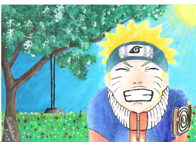 Usměvavý Naruto