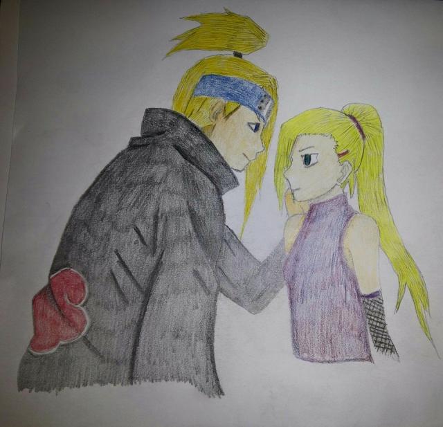 Deidara a Ino :)