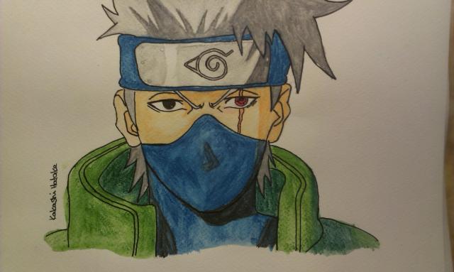 Kakashi aquarelkama