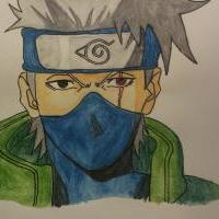 Kakashi aquarelkama