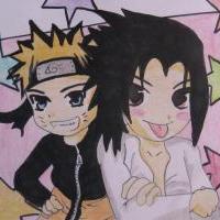 Naruto and Sasuke are stepbrothers :)