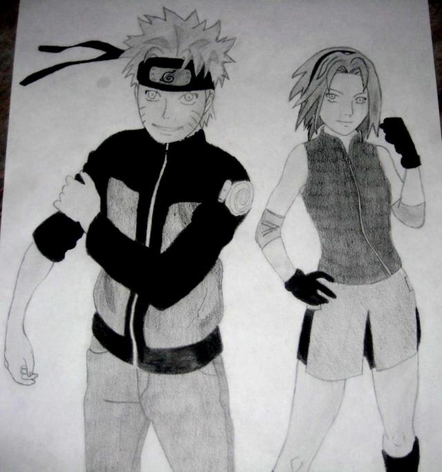 Naruto and sakura