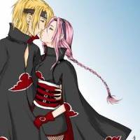 Deidara and Sakura from Akatsuki