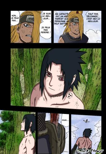 Sasuke vs. Deidara