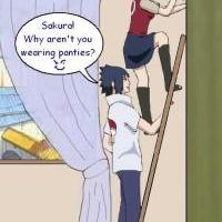 Sakura, prečo nenosíš nohavičky? :D