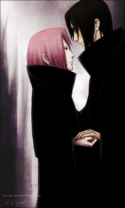 Itachi a Sakura 2 dark .. 