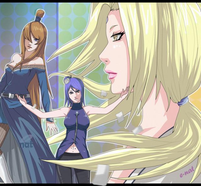 Konan_Tsunade_Mizukage