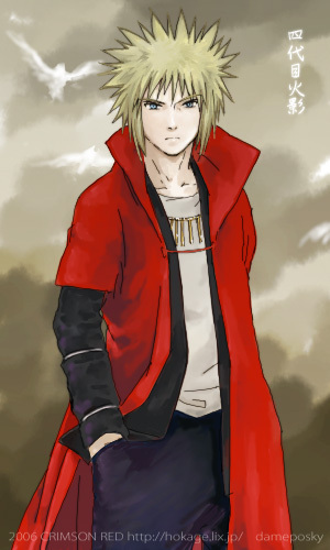 Yondaime in red....