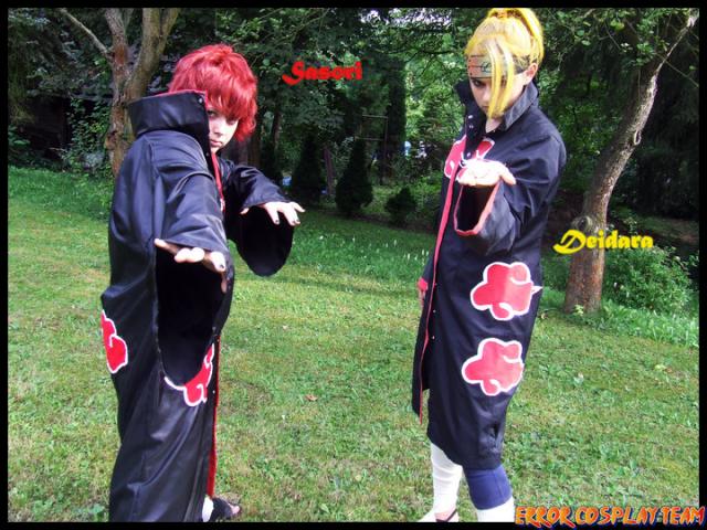 Deidara a Sasori...ERROR Cosplay Team