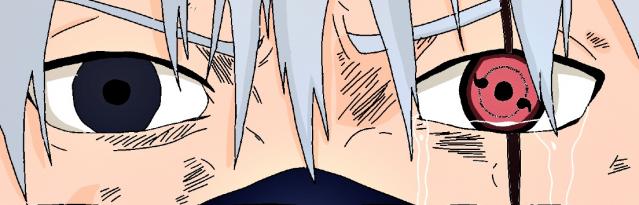 Kakashi cry