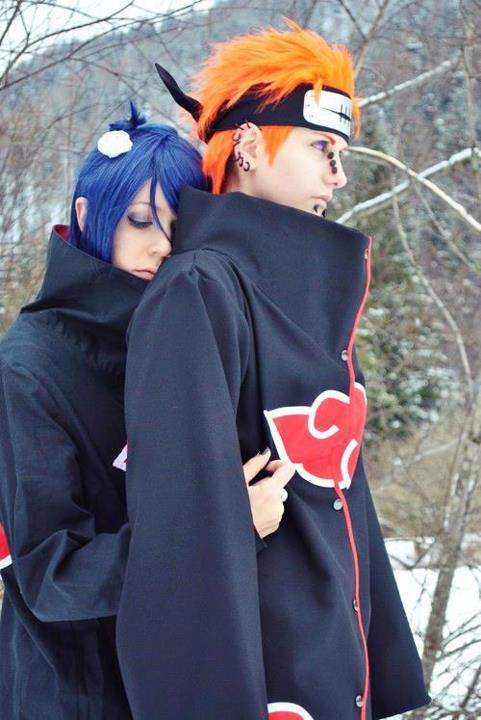 Pain a Konan Cosplay