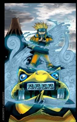 Uzumaki Naruto with Frog