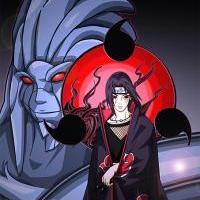 Itachi ... Susanooo and Amaterasu...