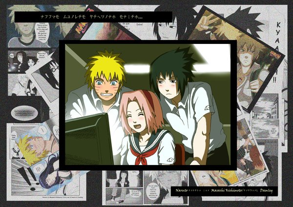 Sasuke,Naruto,Sakura