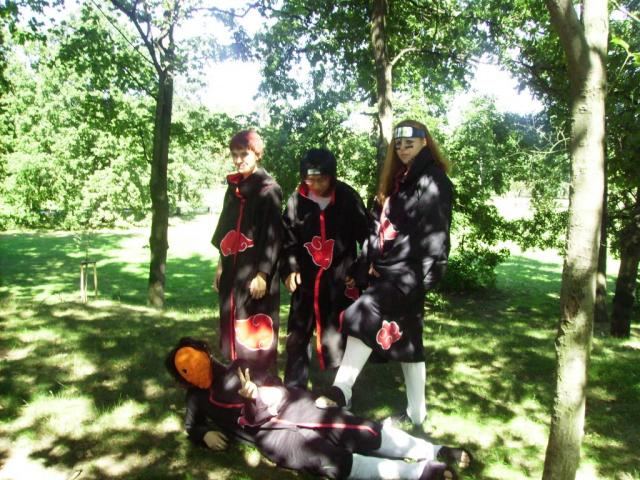 Akatsuki: Sasori,Itachi,Peinovo druhé tělo a Tobi