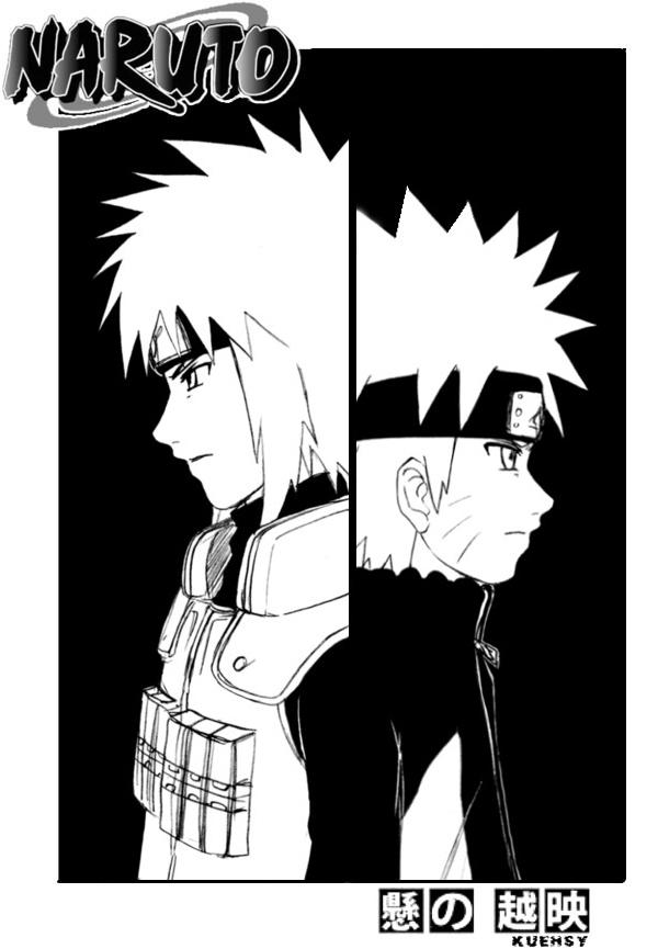 Yondaime /  Naruto = Otec / Syn