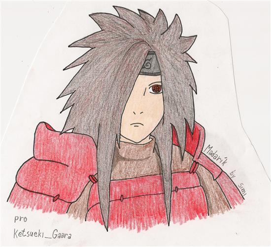 My FanArt - Uchiha Madara pro Ketsueki_Gaara