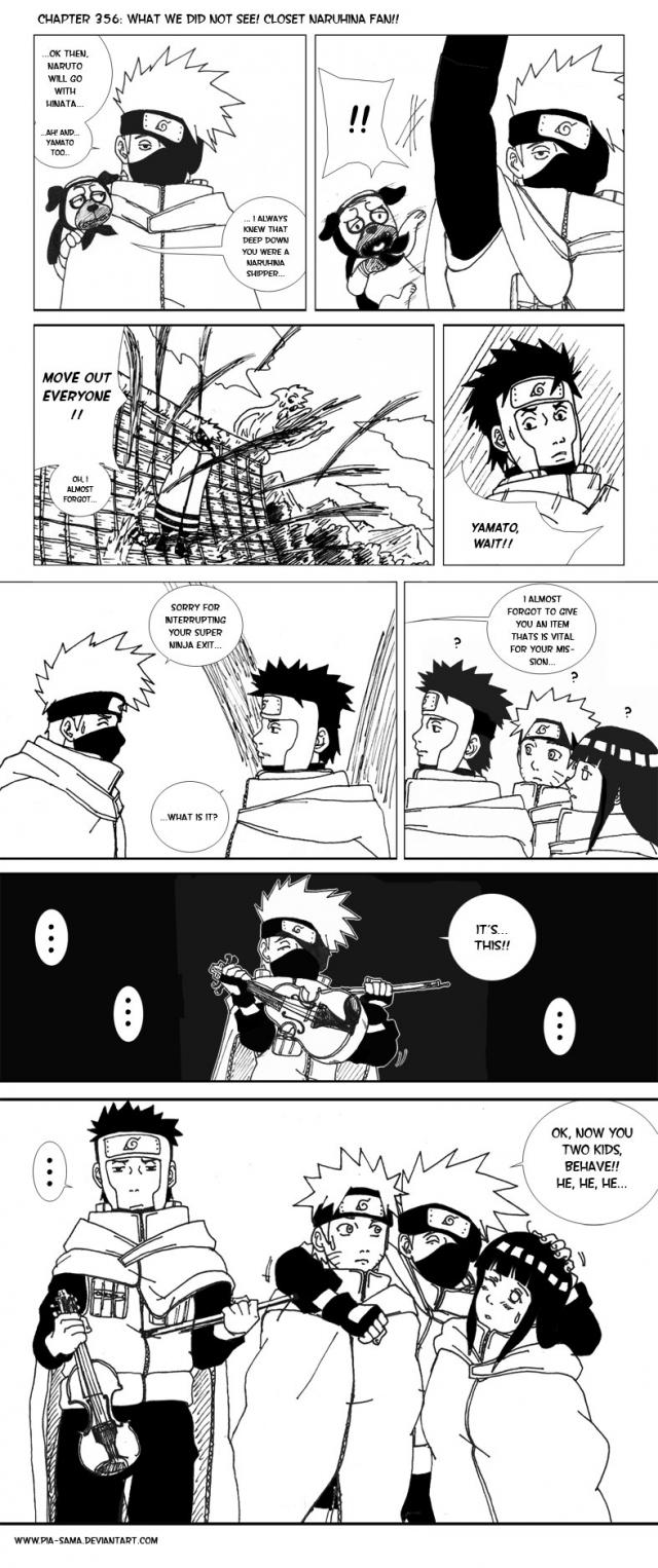 Naruto manga 356 aneb tajný úkol pro Yamata XD