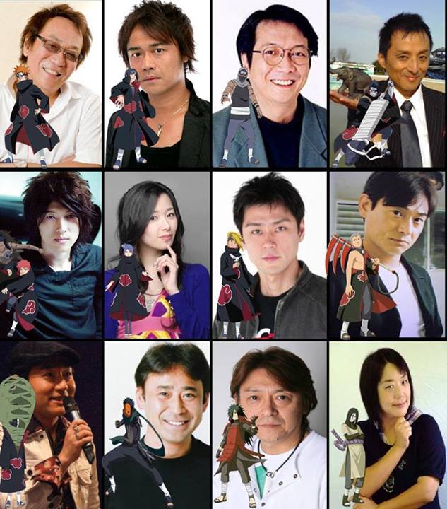 Akatsuki Voice Actors