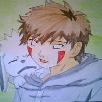 Kiba a Akamaru