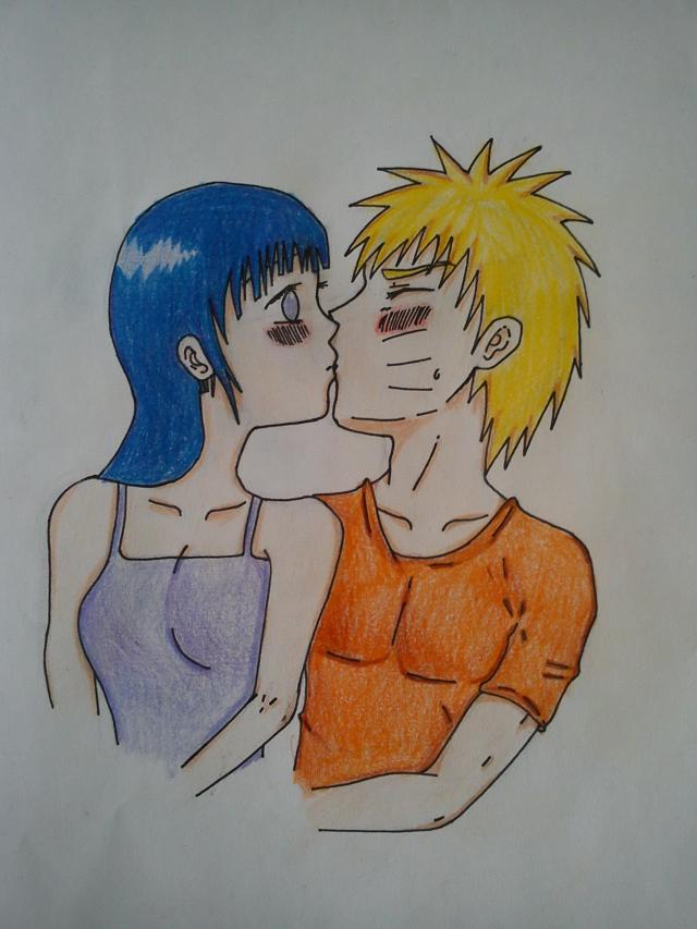 NaruHina Kiss :3