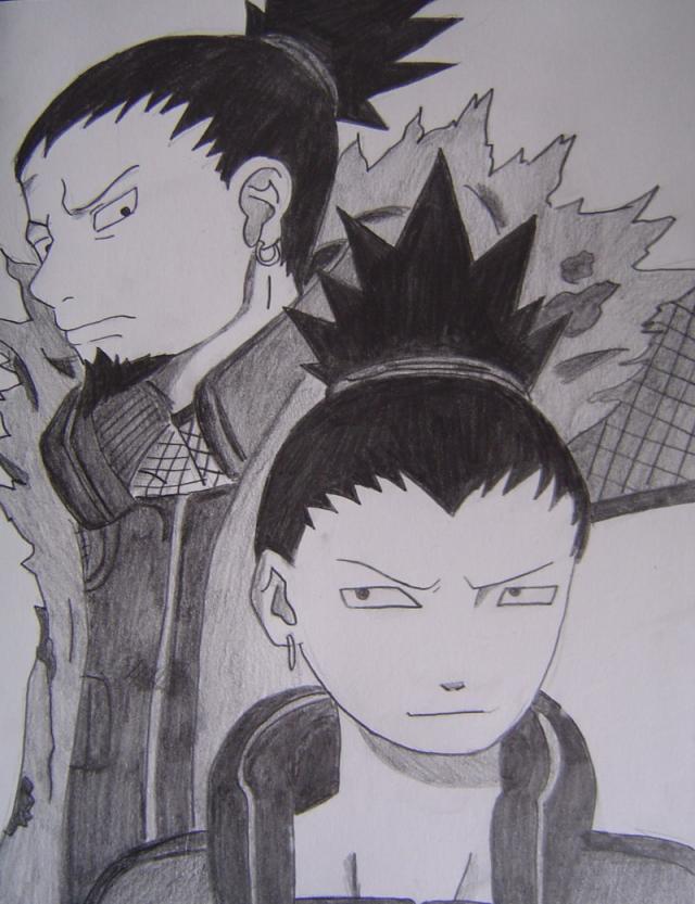 Shikamaru a jeho otec