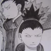 Shikamaru a jeho otec