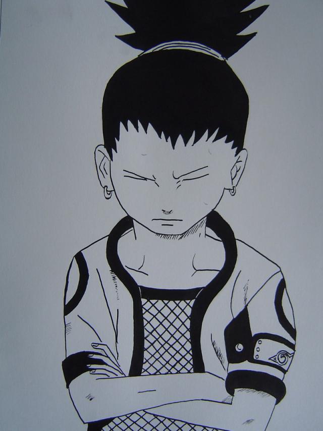 Shikamaru tuží