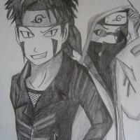 Kiba a Shino