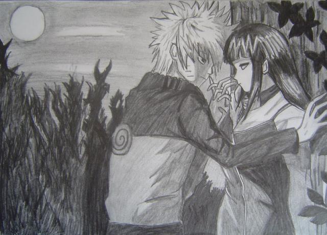 Naruto a Hinatka moc hezký pár:-)