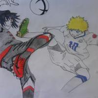 Sasuke vs. Naruto ( Zvučná vs. Listová )  ♥ ★football★ ♥