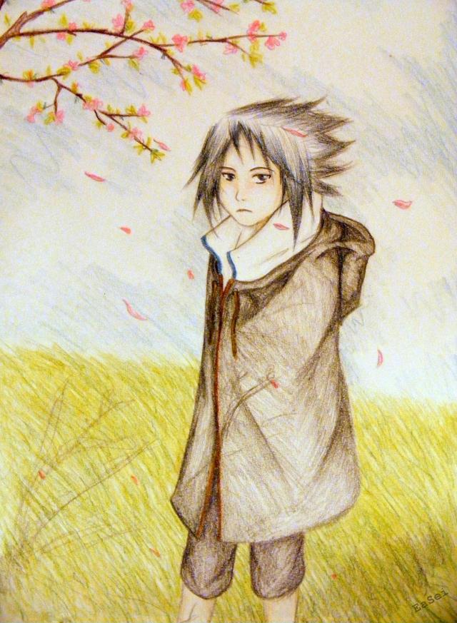 Sasuke, the second loneliest shinobi - by EaSei ^^