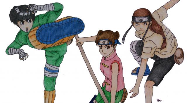 Neji, TenTen, Lee - Team 9 :)