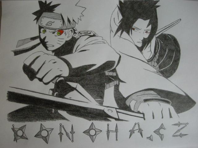 konoha-naruto vs sasuke