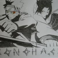 konoha-naruto vs sasuke