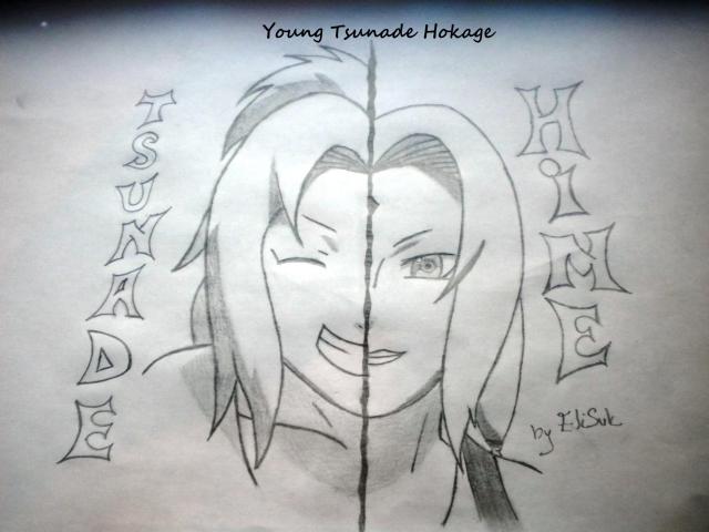 young Tsunade/Hokage-sama..."vtedy a teraz"
