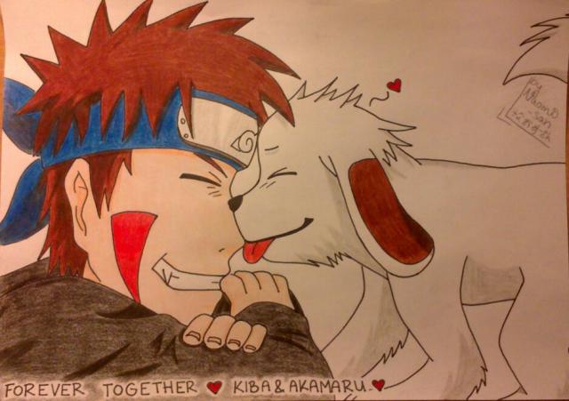 Kiba and Akamaru forever :)