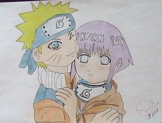 Naruto a Hinata in love by simiszek