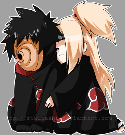 Tobi a Deidara "kawai :)"