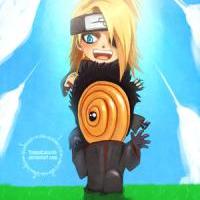 Deidara-senpai and Good Boy=Tobi.jpg