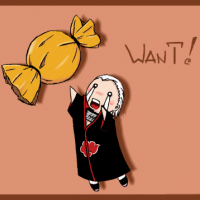 Hidan: I want candy