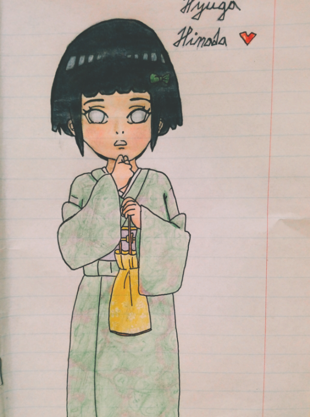 Hyuga Hinata in kimono