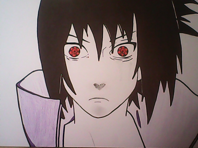 uchiha sasuke .mangekyou sharingan