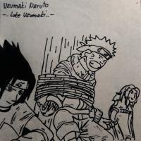 Naruto, Sasuke a sakura
