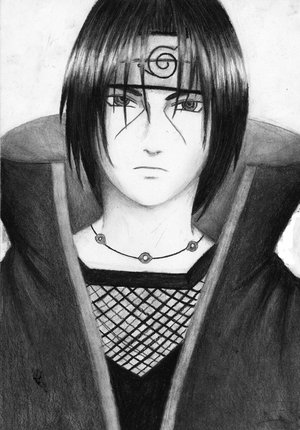 White and black..itachi