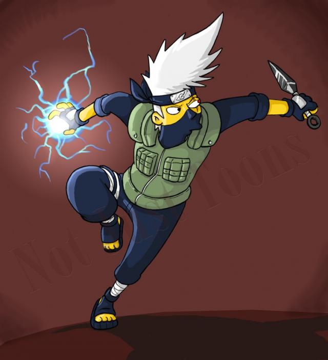 -> The Simpsons: Kakashi