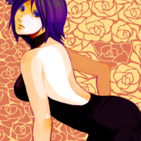 Konan in Black Dress