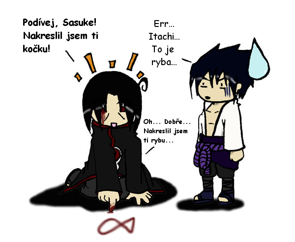 Itachi's doodle for Sasuke