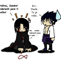 Itachi's doodle for Sasuke